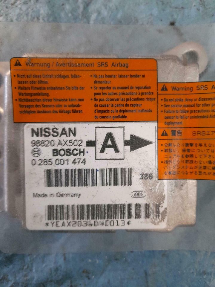 Nissan Micra K12 Airbagsteuergerät