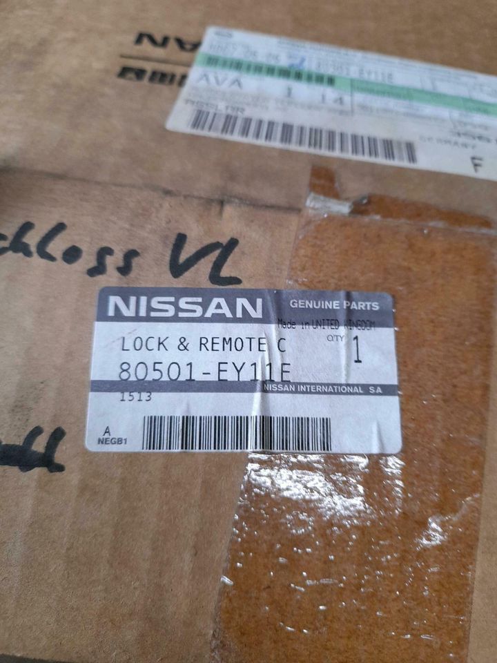 Nissan Qashsqai Türschloss Links